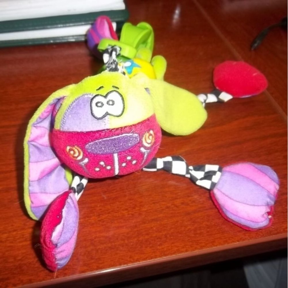 PlayGro Clip Clop Activity Baby Rattle Developmental Childs Hanging Toy